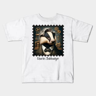 Charles Babbadger Kids T-Shirt